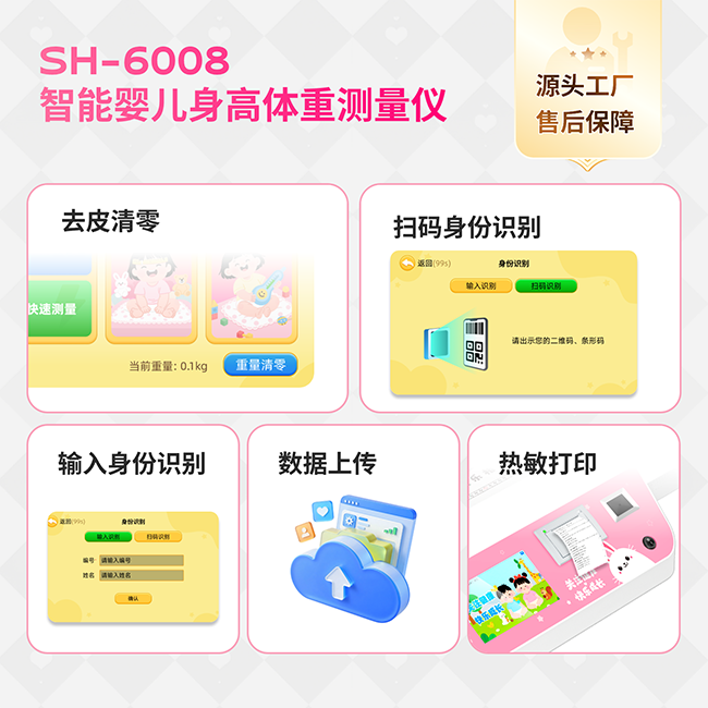 1-251206094J0133 智能医用婴儿身高体重秤
